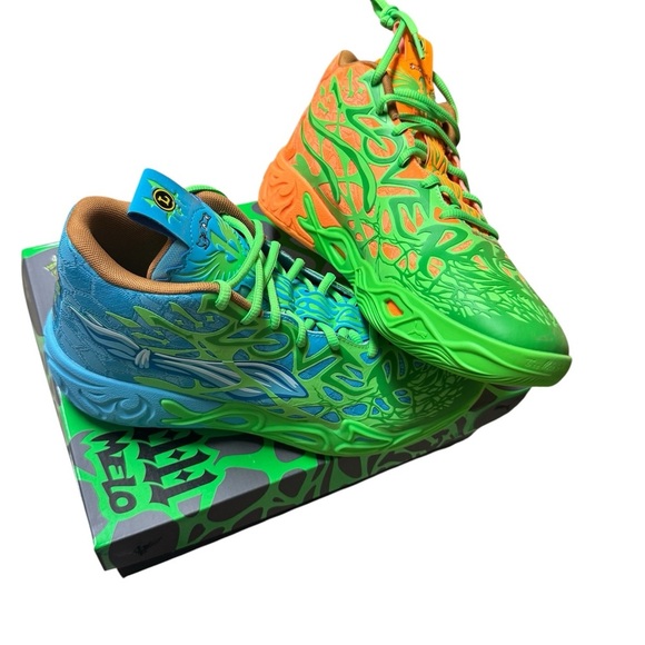 Puma x Lamelo Ball x TMNT MB.04 Leonardo & Michelangelo - Picture 1 of 12